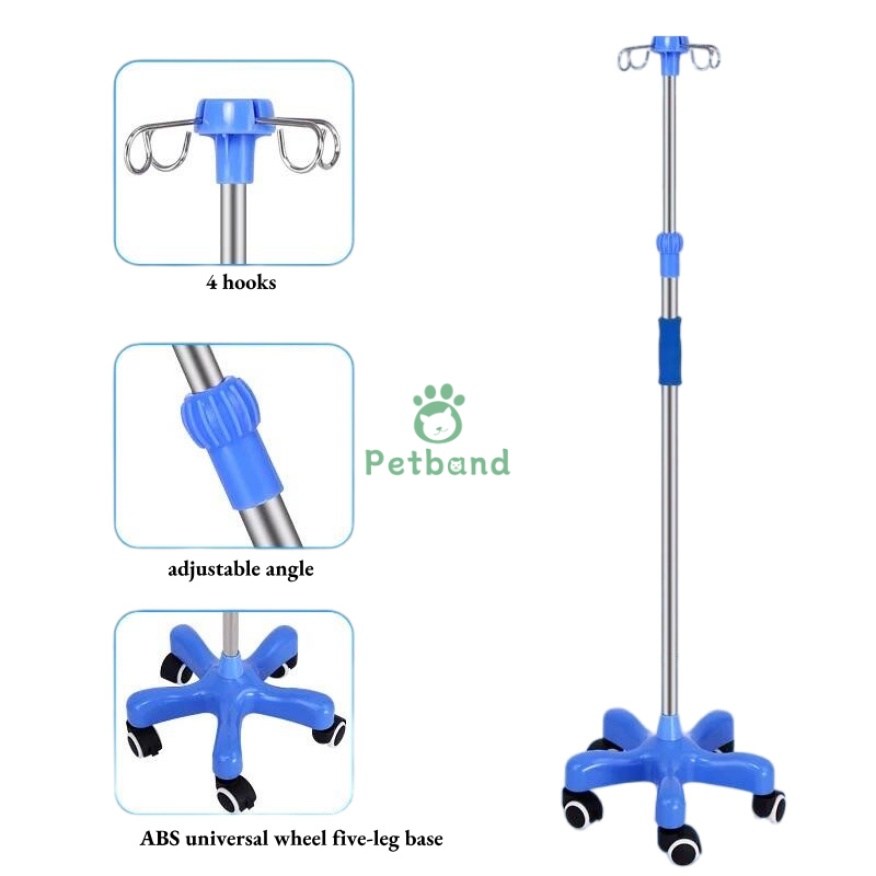 Medical infusion stand hospital drip stand clinic IV pole PBIV-45 
